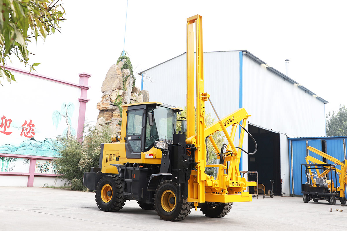 What is a qualified guardrail pile driver?